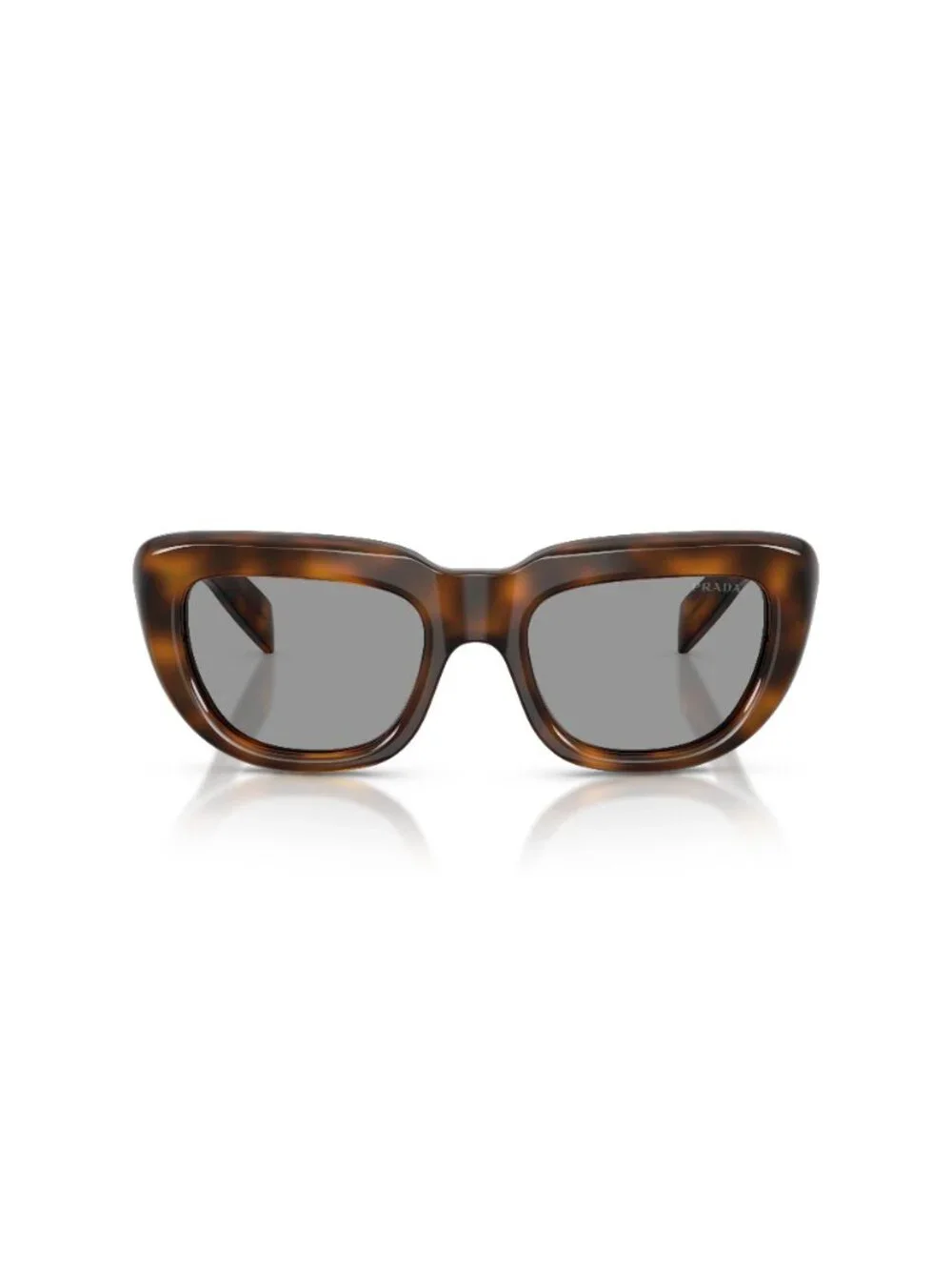 New Prada Women's Sunglasses Multicolor Grey Lens Acetate Frame PR D07S 20D50Q